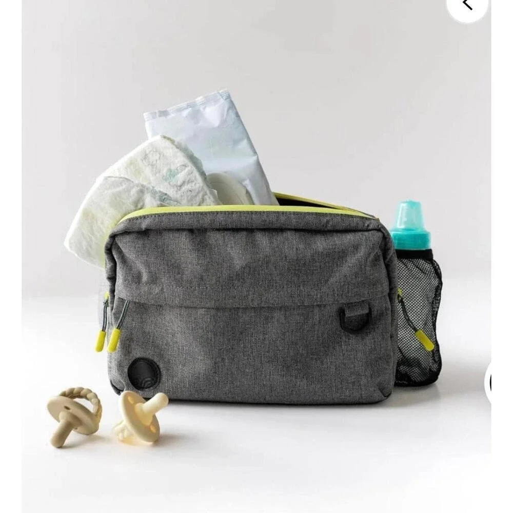 Tushbaby The Pack Crossbody Belt Bag Grey Unisex NWT Versatile